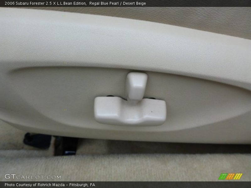 Regal Blue Pearl / Desert Beige 2006 Subaru Forester 2.5 X L.L.Bean Edition