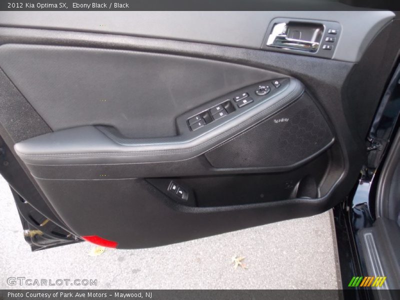 Ebony Black / Black 2012 Kia Optima SX