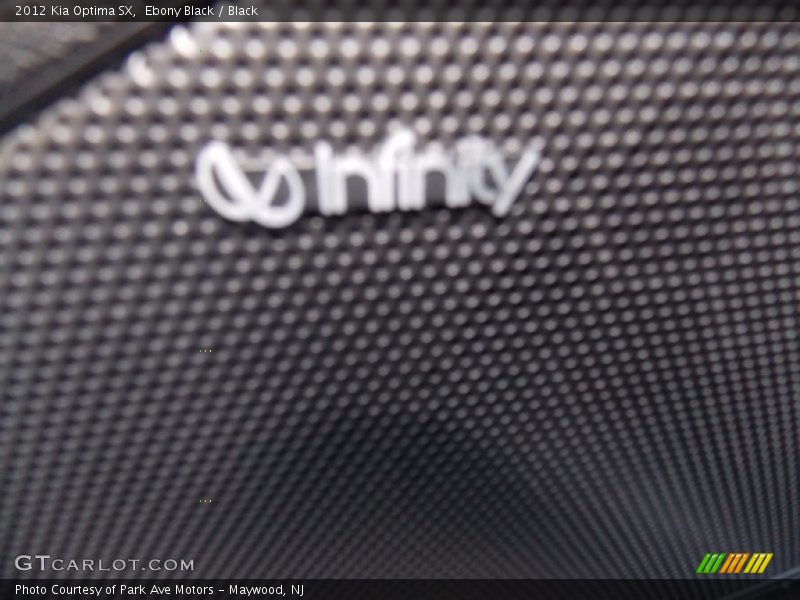 Ebony Black / Black 2012 Kia Optima SX