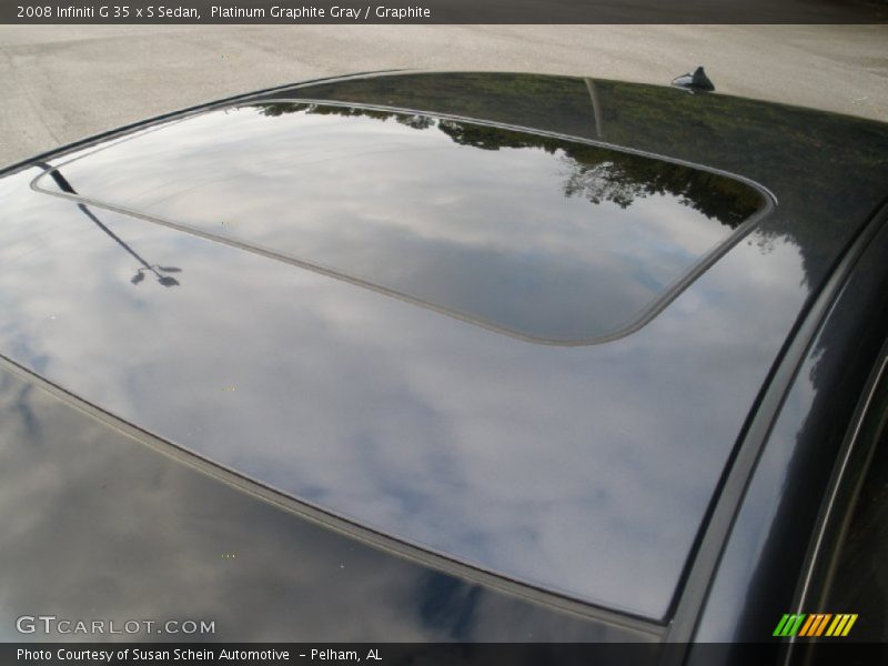 Platinum Graphite Gray / Graphite 2008 Infiniti G 35 x S Sedan