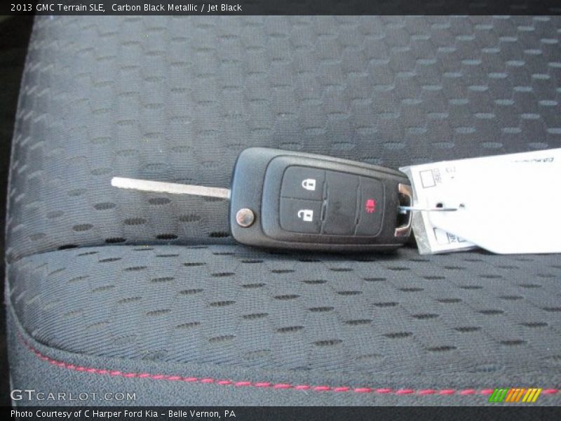 Carbon Black Metallic / Jet Black 2013 GMC Terrain SLE