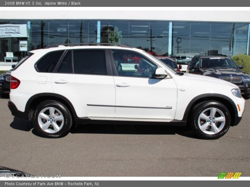 Alpine White / Black 2008 BMW X5 3.0si
