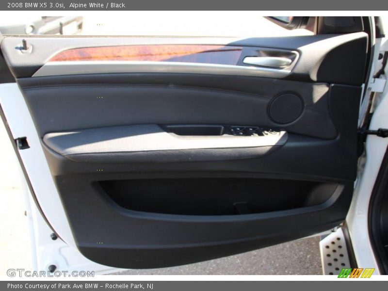 Alpine White / Black 2008 BMW X5 3.0si