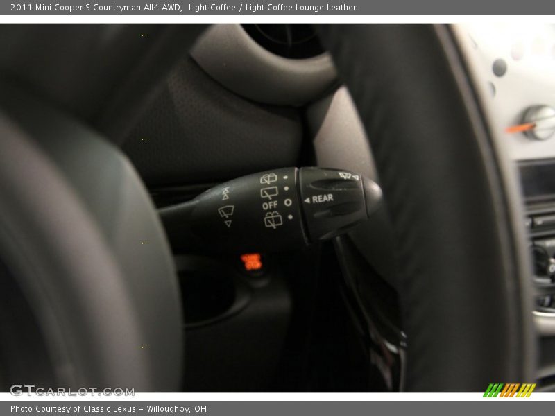Light Coffee / Light Coffee Lounge Leather 2011 Mini Cooper S Countryman All4 AWD