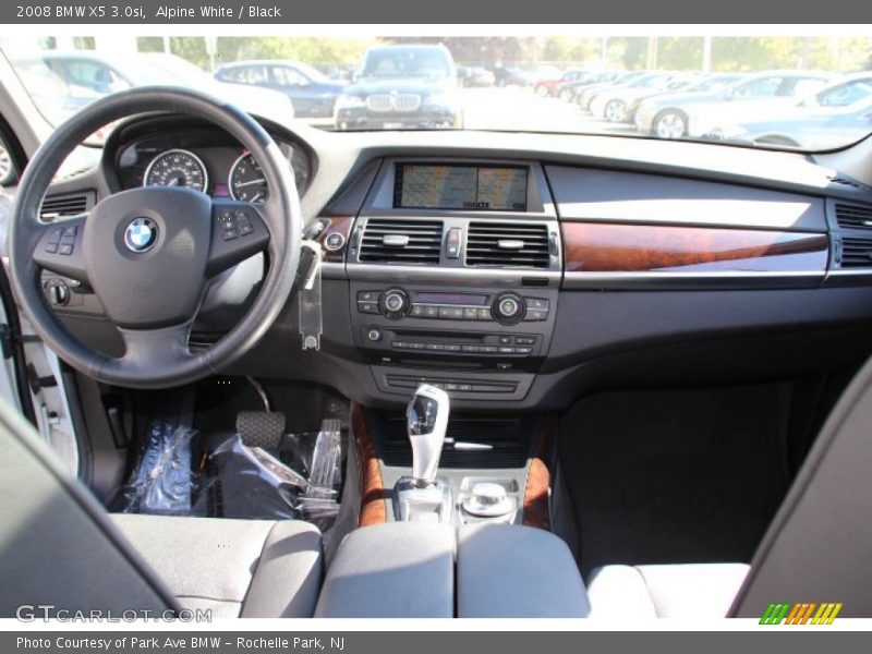 Alpine White / Black 2008 BMW X5 3.0si