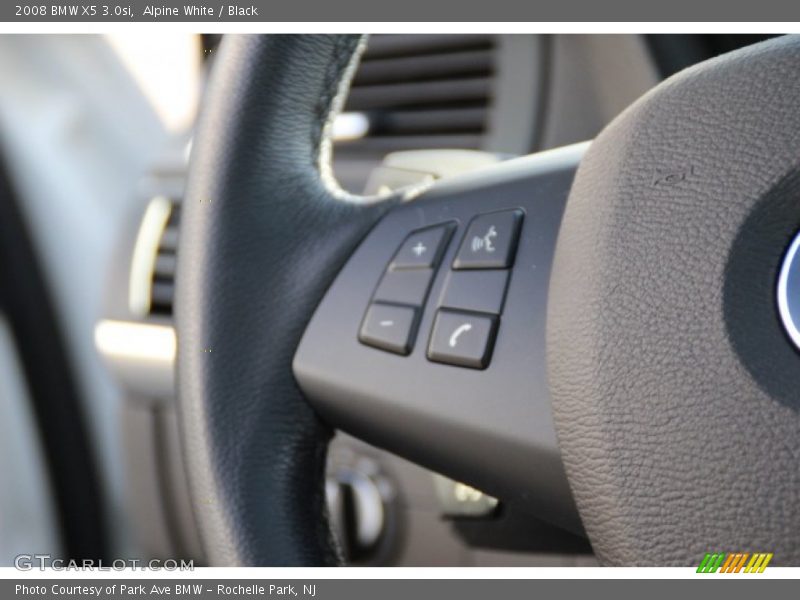 Alpine White / Black 2008 BMW X5 3.0si