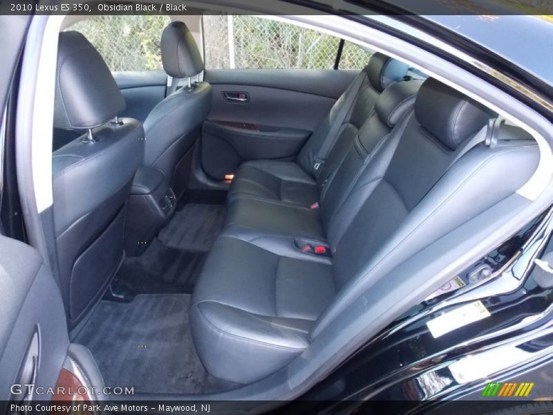 Obsidian Black / Black 2010 Lexus ES 350