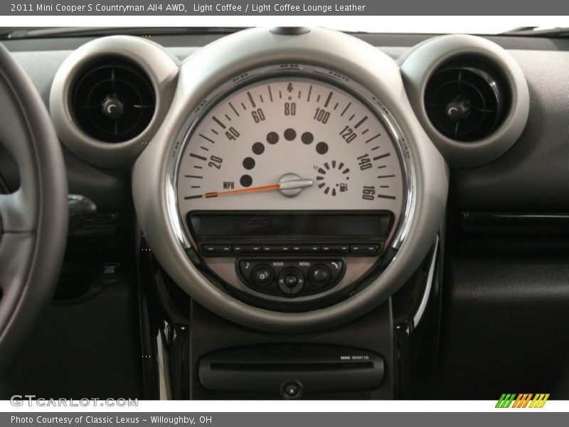 Light Coffee / Light Coffee Lounge Leather 2011 Mini Cooper S Countryman All4 AWD