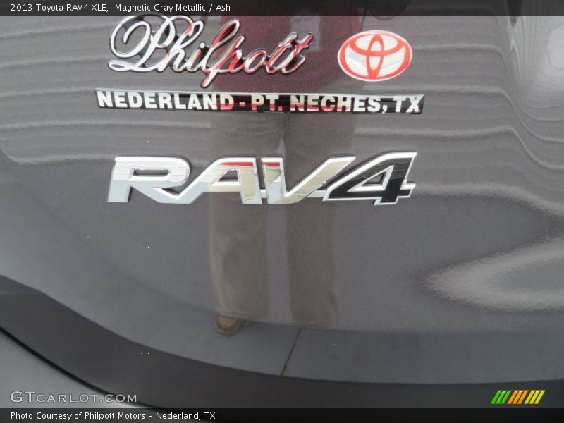 Magnetic Gray Metallic / Ash 2013 Toyota RAV4 XLE
