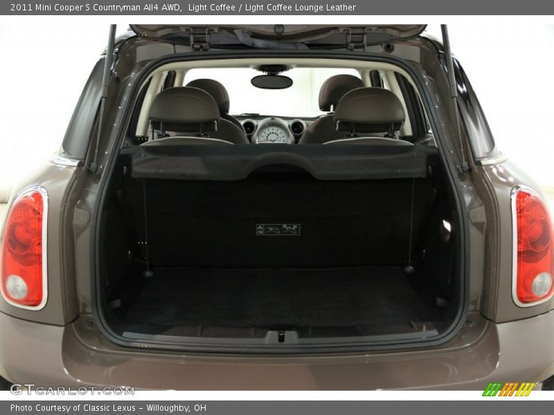 Light Coffee / Light Coffee Lounge Leather 2011 Mini Cooper S Countryman All4 AWD