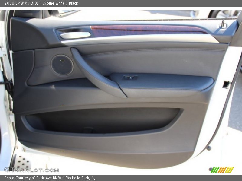 Alpine White / Black 2008 BMW X5 3.0si
