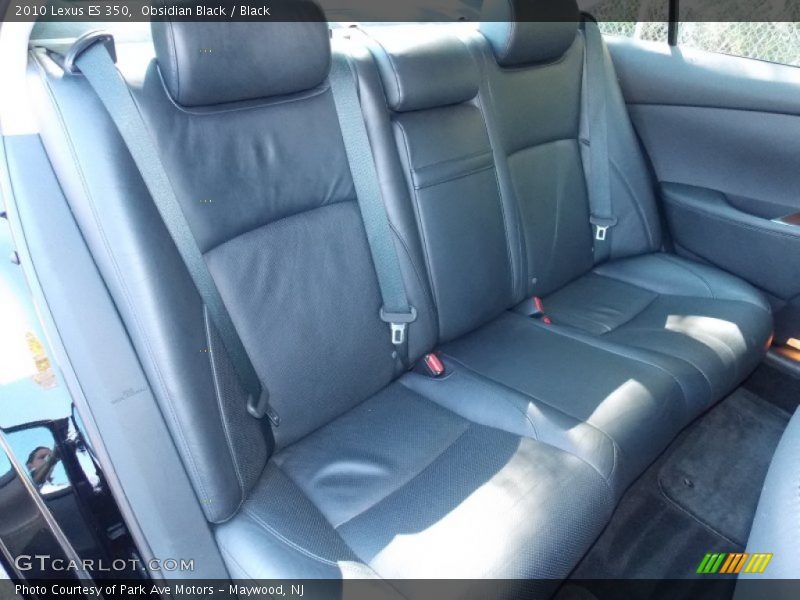 Obsidian Black / Black 2010 Lexus ES 350