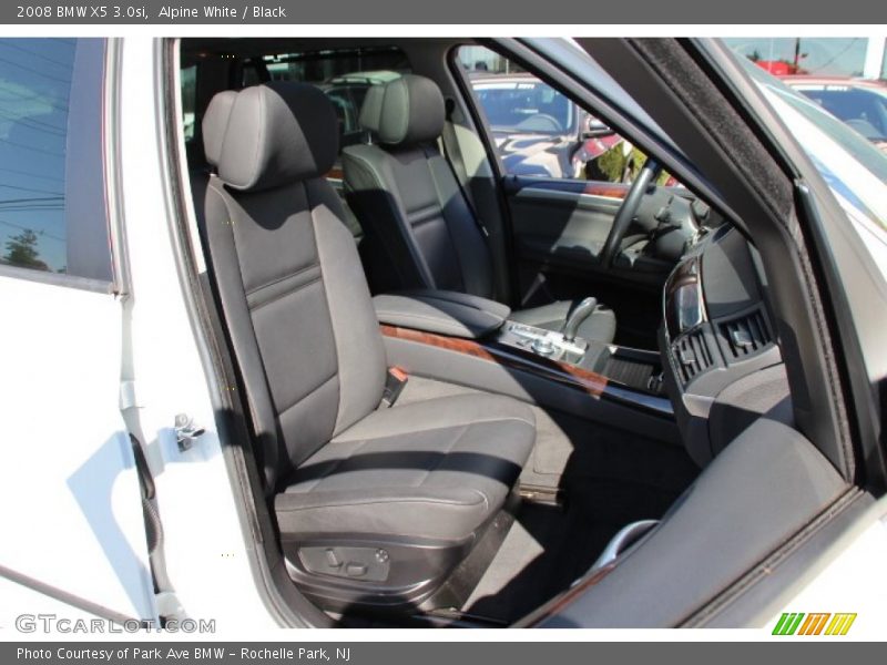 Alpine White / Black 2008 BMW X5 3.0si