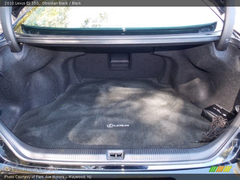 Obsidian Black / Black 2010 Lexus ES 350