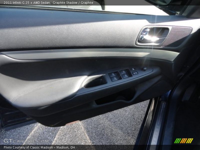 Graphite Shadow / Graphite 2011 Infiniti G 25 x AWD Sedan