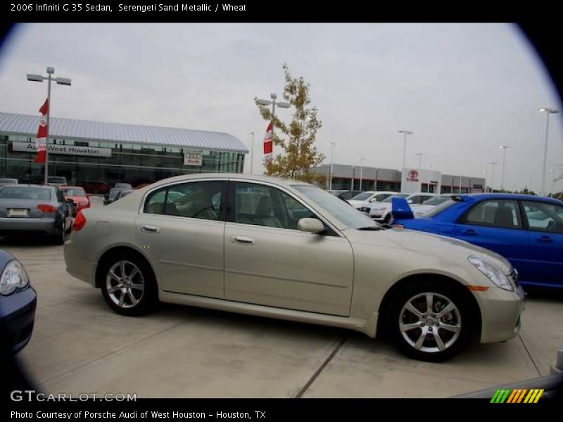 Serengeti Sand Metallic / Wheat 2006 Infiniti G 35 Sedan