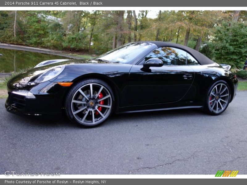  2014 911 Carrera 4S Cabriolet Black