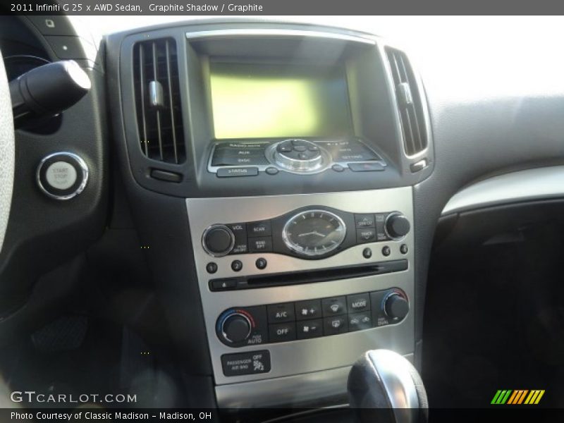 Graphite Shadow / Graphite 2011 Infiniti G 25 x AWD Sedan