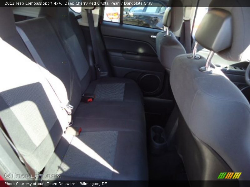 Deep Cherry Red Crystal Pearl / Dark Slate Gray 2012 Jeep Compass Sport 4x4