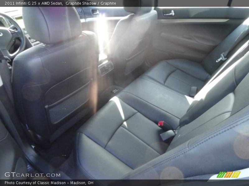 Graphite Shadow / Graphite 2011 Infiniti G 25 x AWD Sedan