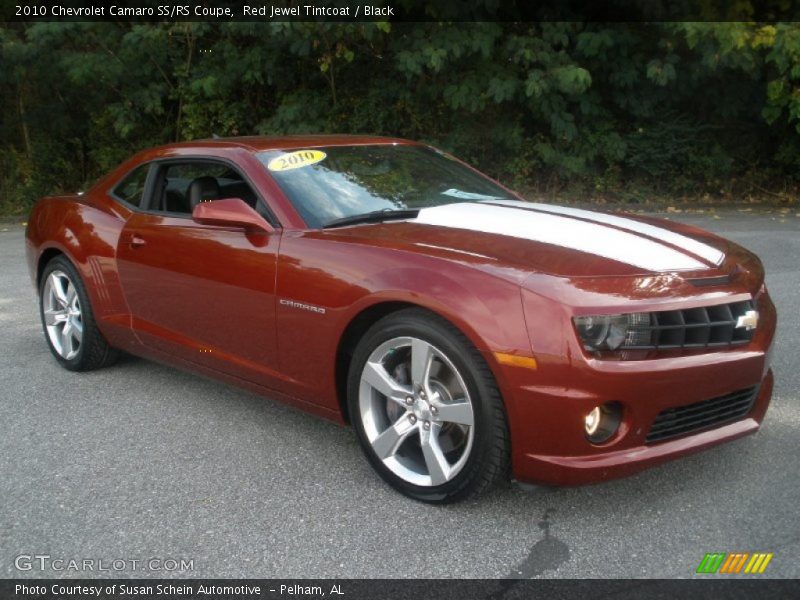 Red Jewel Tintcoat / Black 2010 Chevrolet Camaro SS/RS Coupe