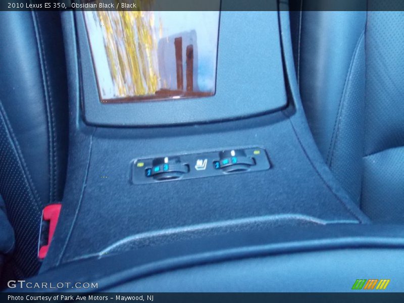 Obsidian Black / Black 2010 Lexus ES 350