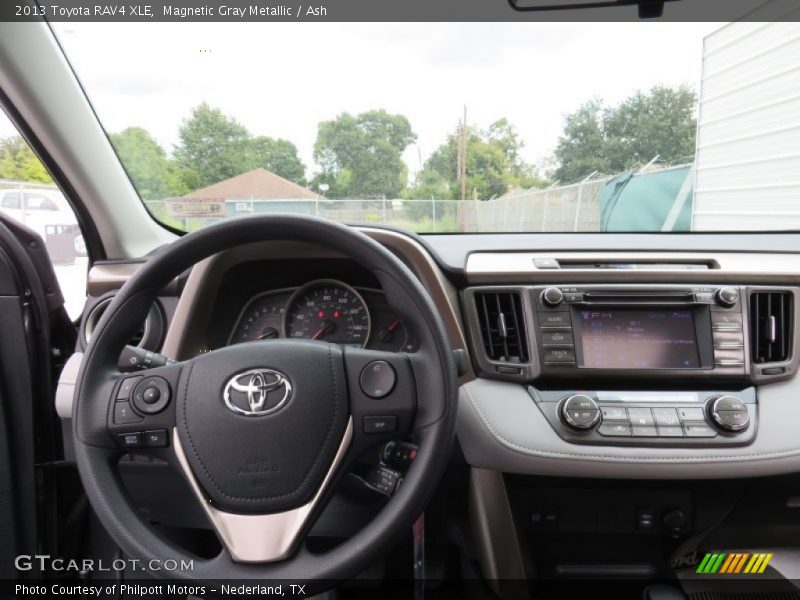 Magnetic Gray Metallic / Ash 2013 Toyota RAV4 XLE