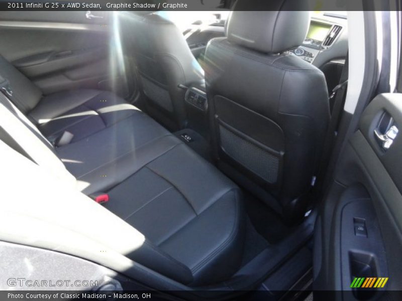 Graphite Shadow / Graphite 2011 Infiniti G 25 x AWD Sedan