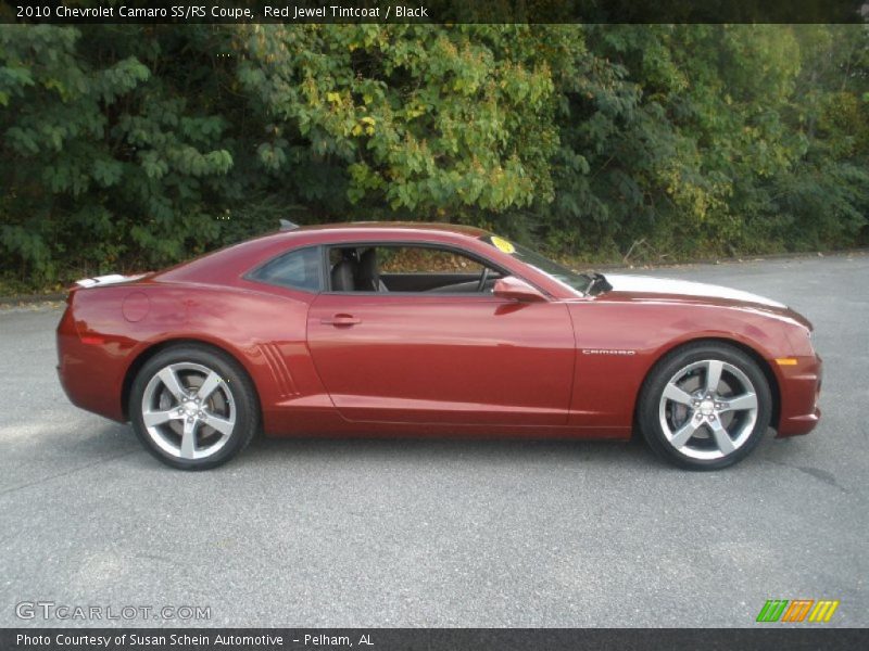 Red Jewel Tintcoat / Black 2010 Chevrolet Camaro SS/RS Coupe