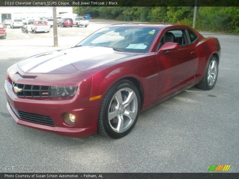 Red Jewel Tintcoat / Black 2010 Chevrolet Camaro SS/RS Coupe