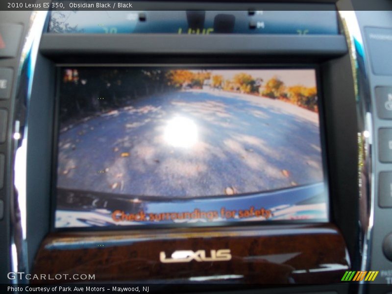 Obsidian Black / Black 2010 Lexus ES 350