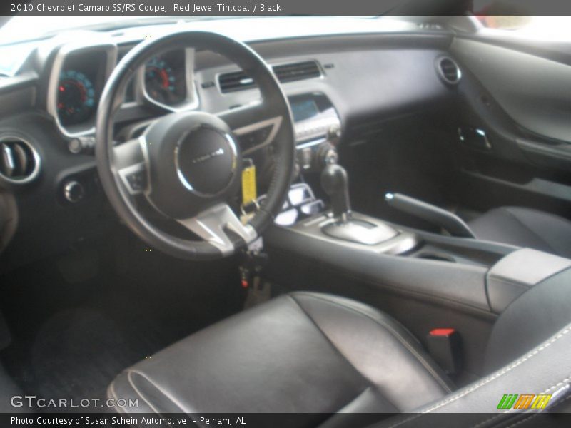 Red Jewel Tintcoat / Black 2010 Chevrolet Camaro SS/RS Coupe