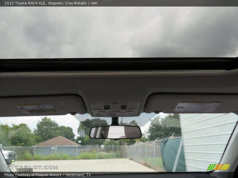 Magnetic Gray Metallic / Ash 2013 Toyota RAV4 XLE
