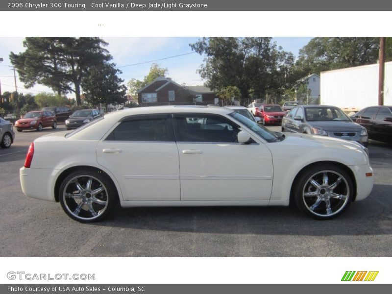 Cool Vanilla / Deep Jade/Light Graystone 2006 Chrysler 300 Touring