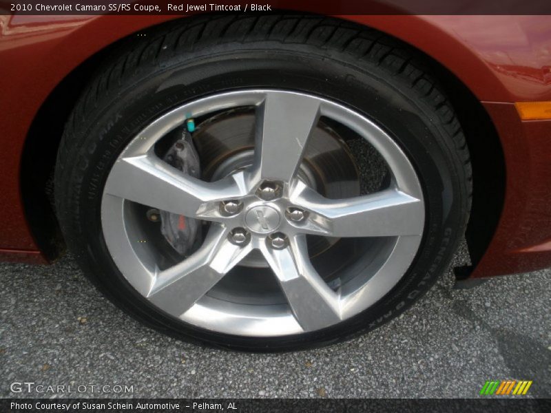 Red Jewel Tintcoat / Black 2010 Chevrolet Camaro SS/RS Coupe