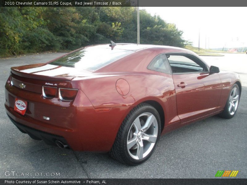 Red Jewel Tintcoat / Black 2010 Chevrolet Camaro SS/RS Coupe