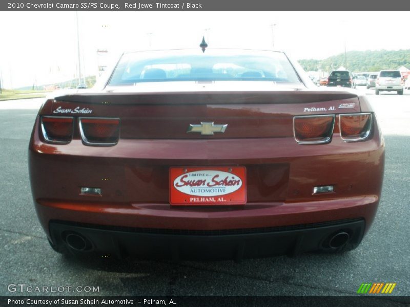 Red Jewel Tintcoat / Black 2010 Chevrolet Camaro SS/RS Coupe