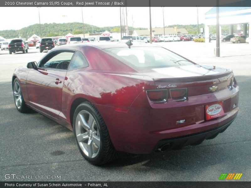 Red Jewel Tintcoat / Black 2010 Chevrolet Camaro SS/RS Coupe
