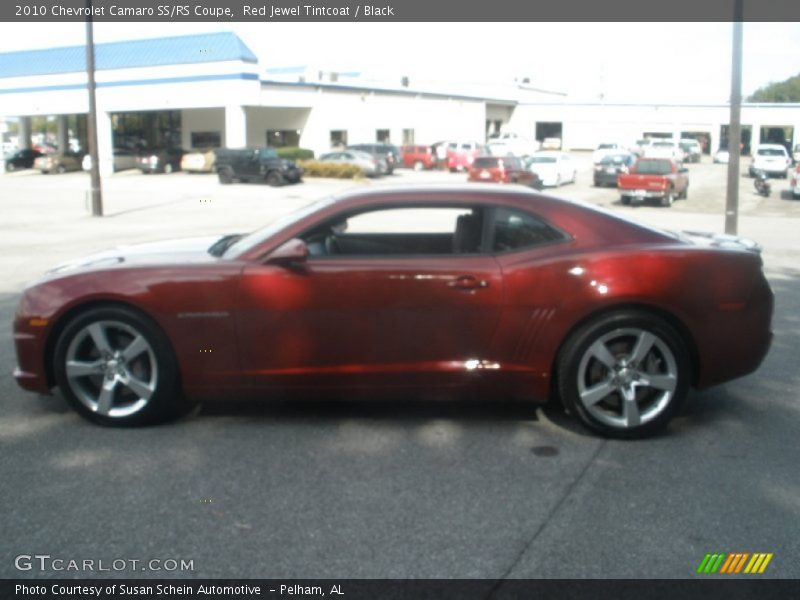 Red Jewel Tintcoat / Black 2010 Chevrolet Camaro SS/RS Coupe