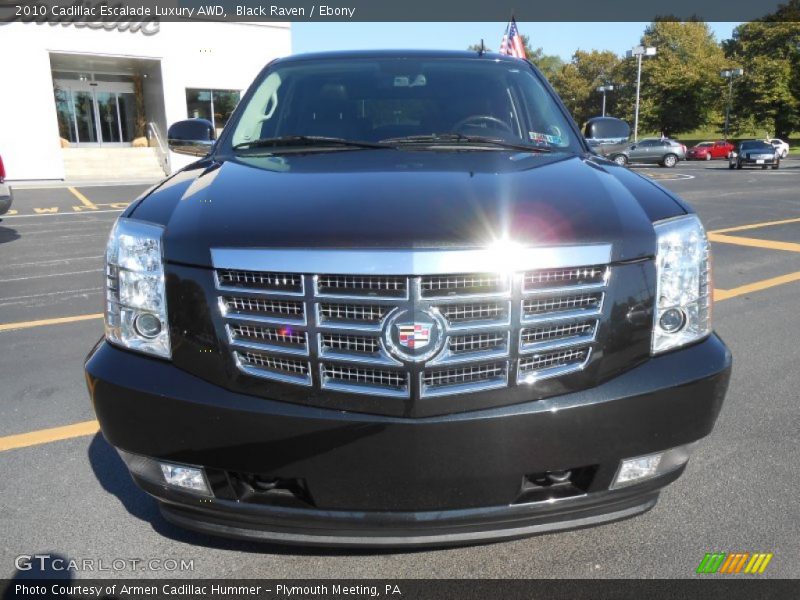 Black Raven / Ebony 2010 Cadillac Escalade Luxury AWD