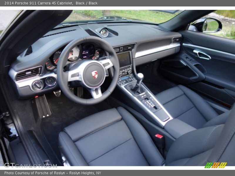  2014 911 Carrera 4S Cabriolet Black Interior