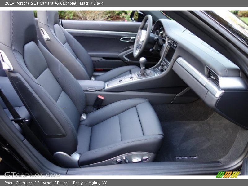  2014 911 Carrera 4S Cabriolet Black Interior