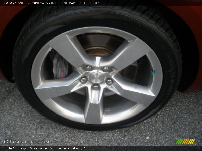 Red Jewel Tintcoat / Black 2010 Chevrolet Camaro SS/RS Coupe