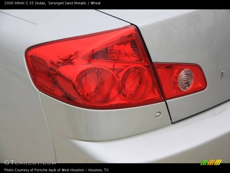 Serengeti Sand Metallic / Wheat 2006 Infiniti G 35 Sedan