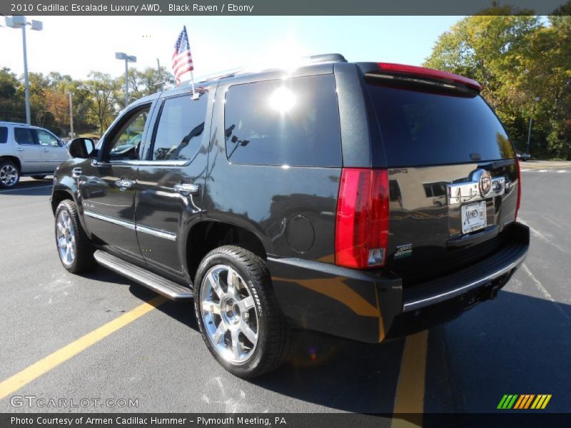 Black Raven / Ebony 2010 Cadillac Escalade Luxury AWD