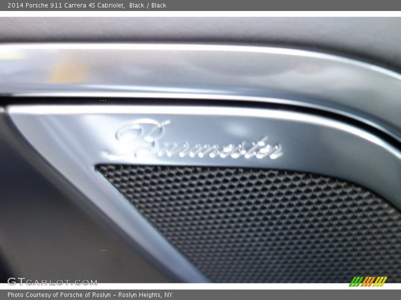 Black / Black 2014 Porsche 911 Carrera 4S Cabriolet
