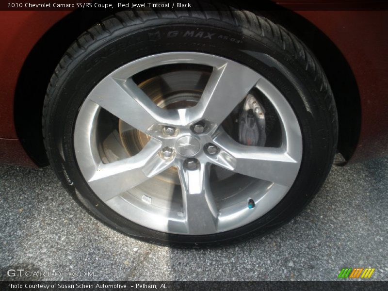 Red Jewel Tintcoat / Black 2010 Chevrolet Camaro SS/RS Coupe