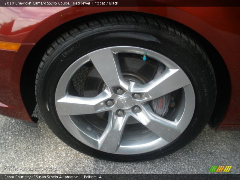 Red Jewel Tintcoat / Black 2010 Chevrolet Camaro SS/RS Coupe