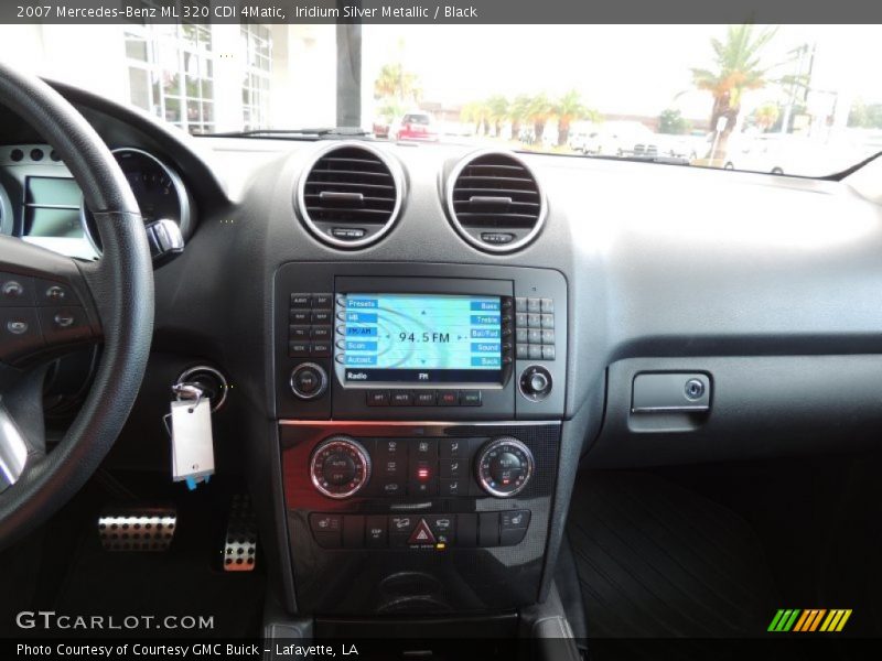 Iridium Silver Metallic / Black 2007 Mercedes-Benz ML 320 CDI 4Matic