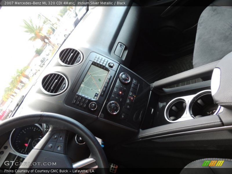 Iridium Silver Metallic / Black 2007 Mercedes-Benz ML 320 CDI 4Matic